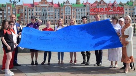 Фрагмент из Марий Эл вошьют во флаг России в Москве