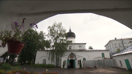 В Пскове завершили противоаварийные работы в церкви Михаила и Гавриила Архангелов