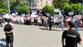 В Кишиневе проходит митинг с требованием освободить оппозиционного депутата