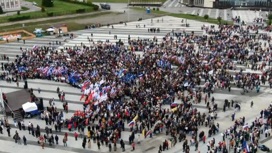 В Пензе митинг на Юбилейной площади собрал более 6 тыс. человек