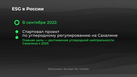 Россия в цифрах. ESG-итоги 2022 года