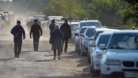 ВСУ нанесли удар по колонне с беженцами в Харьковской области