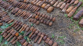 Почти 400 ржавых военных снарядов уничтожили на Кубани