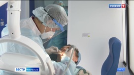 В Заозерье прибыл мобильный стоматологический комплекс