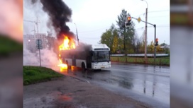 В Ярославле сгорел пассажирский автобус: ЧП прокомментировали в мэрии города