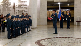Волгоградских первоклассников посвятили в кадеты МЧС России