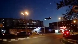 Появились новые кадры крушения Су-34 в Ейске