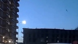 Очевидец снял на видео момент падения истребителя в Иркутске