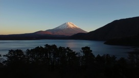 Рассвет на вершине Фудзи