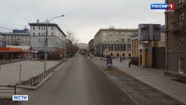 Водители пожаловались на перекрытие улицы Ленина в Новосибирске