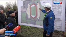 Президент футбольного клуба "Алания" Владимир Гуриев оценил ход работ на стадионе "Спартак"