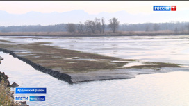 Специалисты продолжают устранять прорыв дамбы на озере Бекан