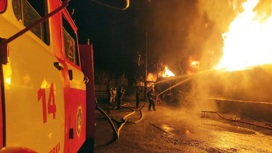 МЧС удалось потушить пожар на нефтебазе, вспыхнувший после удара ВСУ