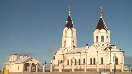 В Новоипатово прихожанам продемонстрировали проект росписи храма