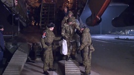 Российские военные вернулись из украинского плена