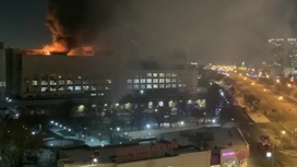 В Москве потушили пожар на Микояновском мясокомбинате