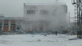 На нефтеперерабатывающем заводе в Ангарске загорелась технологическая установка