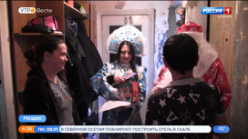Детям из малообеспеченных и многодетных семей в Моздокском районе вручили подарки от главы республики
