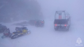 Водитель снегохода погиб под лавиной в Хакасии