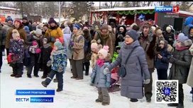 Традиционное святочное шествие прошло в Нижнем Новгороде