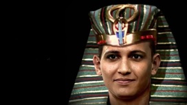 Возможный облик Рамсеса II. Художник вдохновлялся одной из статуй с изображением фараона.