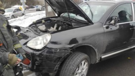 Водитель Porsche Cayenne под кайфом снес девять авто в Петербурге