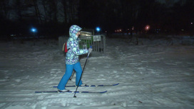 В московских парках научат кататься на лыжах