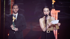 Фото с торжественной церемонии вручения Национальной кинематографической премии "Золотой орел"