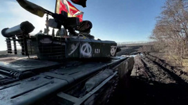 Новые кадры боевой работы танкистов группировки "Отважные"