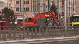В Красноярск доставили новую технику для строительства метро