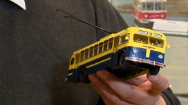 В Перми открылась выставка миниатюрных троллейбусов