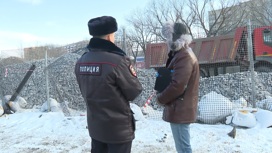Полиция проверила территорию бывшего Каширинского рынка в Челябинске