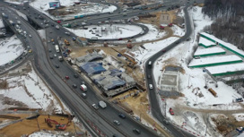 В Москве в этом году построят около 100 км дорог