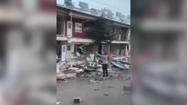 В эпицентре землетрясения в Турции остались одни руины