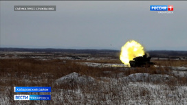 Контрактники Восточного военного округа проходят контрольные стрельбы на полигоне под Хабаровском