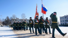 Митинг в честь Дня защитника Отечества прошёл в Йошка-Олинской ракетной дивизии