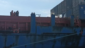 Утечка метана в порту Сахалина ликвидирована