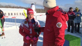 Женский лыжный марафон "Чемпионских высот". Победа Непряевой