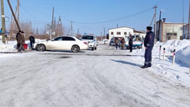 В Тавдинском районе иномарка столкнулась с локомотивом