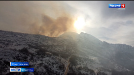 12 возгораний сухой травы зафиксировано в районах Северной Осетии за прошедшие сутки