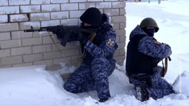 В Ненецком округе силовики провели антитеррористические учения