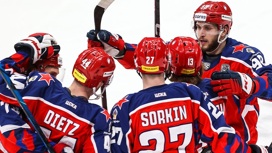 Хоккеисты ЦСКА одержали волевую победу над "Северсталью"