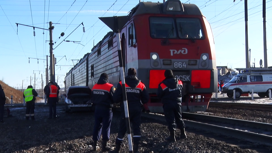 Серьезное ДТП с поездом в Ачинске произошло накануне днем