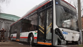 В Краснодар приехал первый из 60 новых троллейбусов