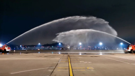 Из-за тумана на ВПП аэропорта Сочи скопилась пробка из самолетов