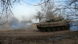Российских морпехов на окраинах Угледара поддерживают несколько танковых взводов
