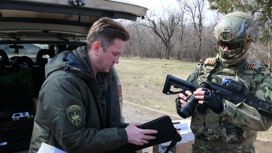 Актер Шагин привез бойцам СВО цифровую технику и спецаммуницию