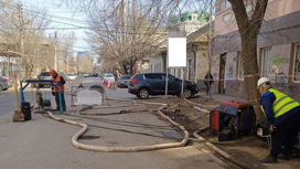 В Астрахани на 15 участках водоканала проводится ремонт