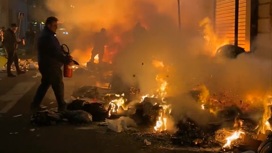 Костры французского протеста горят по всей стране