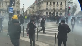 Около 150 полицейских пострадали во Франции в результате акций протеста
